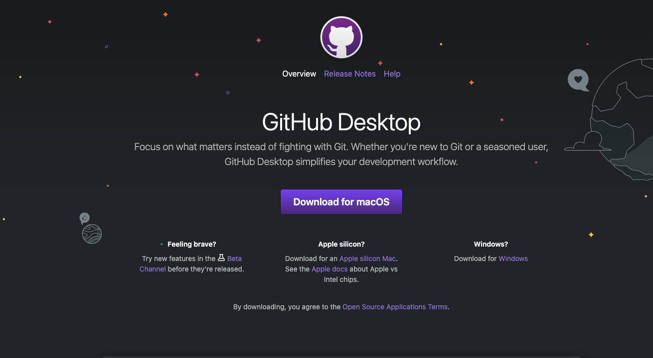 GitHub Desktop download site